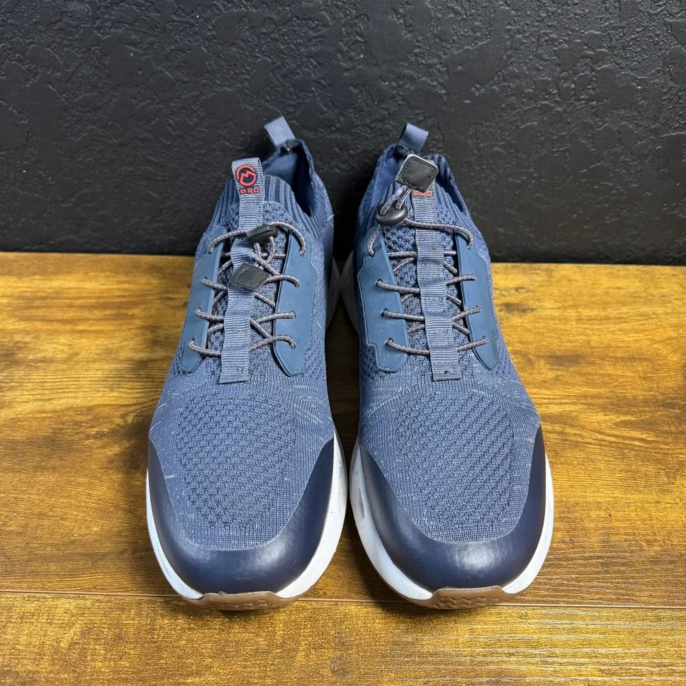 Magellan Outdoors Pro 175564 Blue Synthetic Knit Athletic Sneakers Mens 12D‎
